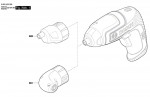 Bosch 3 603 JE0 000 Ixo 7 Cordless Screw Driver 3.6 V / Eu Spare Parts